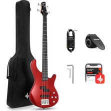 Hakay Donner DPJ-100 Pj-Style Bas Gitar (Kırmızı)