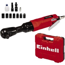 Die Grup Einhell Havalı Cırcır Kol Tc-Pr 68 (Maks. 6,3 Bar, Vida Sökme ve Takma Için, 7 Adet Lokma Anahtarı, Taşıma/saklama Çantası, Yağsız) - 4139180