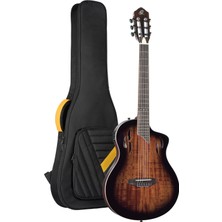 Hakay Ortega Guitars Tourplayer Deluxe Rtpdlx-Aca Elektro Klasik Gitar (Acacia Burst)
