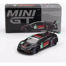 Hakay Sunrich MGT01129-L Mını Gt 1/64 Lamborghini Uracan Gt3 Evo2 Imsa Daytona 24 Saat 2024 #45 No. 45 Dex Görüntüleme (Sol Sap) Bitmiş Ürün