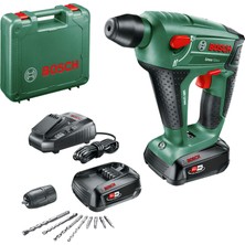 Die Grup Bosch Home And Garden Akülü Kırıcı Delici Uneomaxx (18 Volt Sistemi, 2 Akü, 8 Parça Aksesuar Ucu Dahildir, Betonda Maksimum Delme Çapı 10 Mm, Taşıma Çantasında)