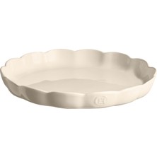 Hakay Emile Henry Madeleine Yivli Tart Tabağı, 30 Cm, Kil