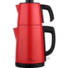 Hakay Leggno Gourmet Pro Çay Makinesi Kırmızı Renkli