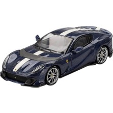 Hakay Bbr Models BBRFER64011 Ferrar. 812 Mavi Yarışma Tour De France 2023 - 1/64 Ölçekli - Model Araba