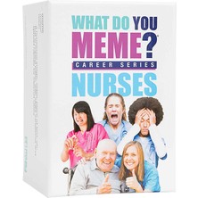 Hakay What Do You Meme Hemşireler Sürümü - Severler Için Komik Parti Oyunu