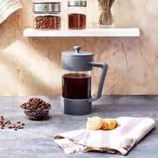 Hakay Ar Yıldız Doppio Grey French Press 1000 ml