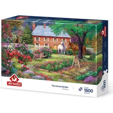 Hakay Art Puzzle Atlı Bahçe 1500 Parça Puzzle