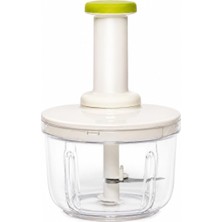 Hakay Basmalı Rondo Doğrayıcı, 1500 ml Kapasiteli, Şeffaf Hazne, Paslanmaz Çelik Bıçak, Bpa Içermez,