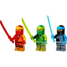 Hakay LEGO Ninjago - Lloyd - Kai ve Nya Orijinal Minifigürler 50015552040103