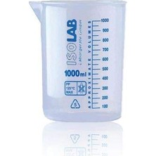 Hakay Isolab 1000ML Ölçü Kabı Beher Mavi Skala