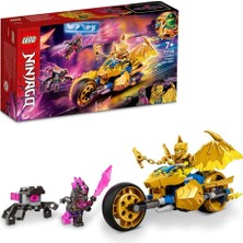 Hakay Lego® Nınjago® Jay'in Altın Ejderha Motosikleti 71768-7 Yaş ve Üzeri Için Bir Ninja Motosikleti Içeren Oyuncak Yapım Seti (137 Parça)