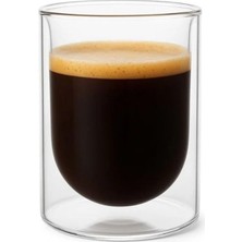 Hakay Çift Cidarlı Cam, Kahve, Latte, Espresso, Meşrubat Bardak, 250 Ml, 1 Adet - 12127