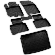 Hakay Suzuki Vitara ile Uyumlu Ferrous 4d Paspas ve Üst 3D Bagaj Havuzu 2016 2023
