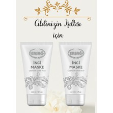 Hakay Ersağ Inci Maske 2 Adet Işıltılı Ciltler Için (150 ML+150 Ml)