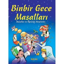 Hakay Binbir Gece Masalları Masallar ve Öğretici Aktiviteler Ciltli