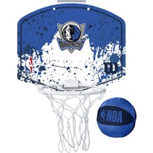 Hakay Wilson Mini-Basketballkorb Nba Team Mını Hoop, Dallas Maverıcks, Kunststoff