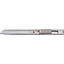 Die Grup Nt Cutter Dar Maket Bıçağı A-1p Aluminyum Gövde Bıçak Otomatik Kilitli Profesyonel