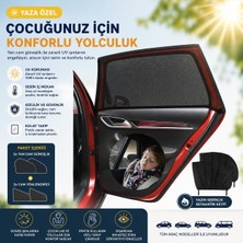 Die Grup Oto Güneşlik Perde Araç Yan Cam Güneşlik Perde Araba Perdesi Anne Bebek Emzirme Perdesi (2)