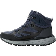 Hakay Jack Wolfskin Terraventure Texapore Mid W Kadın Yürüyüş Ayakkabısı, Grafit, 37 Eu