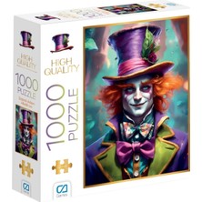 Hakay Ca Games Şapkalı Adam 1000 Parça 2,2mm Kalınlık 48X68CM Profesyonel Hobi Puzzle Yapboz Serisi