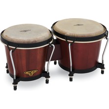 Hakay Lp Latin Percussion Cp Traditional Bongo Dark Wood CP221-DW