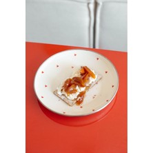 Hakay Cupid Emaye Tabak Pasta Sunum Tabağı 21 cm