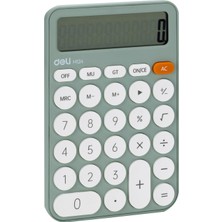 Hakay Deli Hesap Makinesi 12 Digit Yeşil
