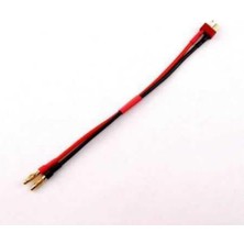 Hakay Sanec 16AWG Banana - T Plug Erkek Dönüştürücü Kablo - 21 cm