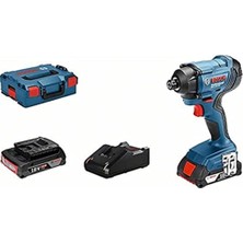 Die Grup Bosch Professional Gdr 180-LI Akülü Darbeli Somun Sıkma (18 Volt, 2 x 2,0 Ah Akü, Şarj Cihazı, Plastik Çanta, 160 Nm Maks. Tork, 1/4" Altıgen Uç Girişi)