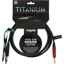 Die Grup Klotz Titanium Supreme 3m Neutrik Altın Silent Uçlu Enstrüman Kablosu
