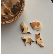 Hakay Rapithwin Kedi Kurabiye Kalıbı Seti (4 Parça), Tek Ebat