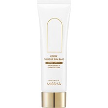 Hakay Mıssha Pürüzsüz, Aydınlık ve Işıltılı Görünüm Sunan Makyaj Bazı 50 Mililitre Glow Tone Up Sun Base SPF50 Pa