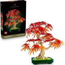 Hakay LEGO Botanicals Japon Kırmızı Akçaağaç Bonsai Ağacı 10348