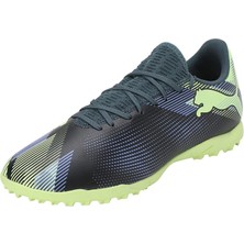 Hakay Puma Üniseks Future 7 Play Tt Futbol Ayakkabısı, Gray Skies Elektro Purple Fizzy Apple Puma White, 42.5 Eu