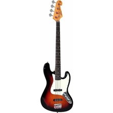 Hakay Sx SJB62+/3TS Bas Gitar, 3-Tone Sunburst
