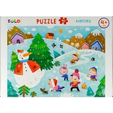 Hakay 40 Parça Yer Puzzle – Kartopu