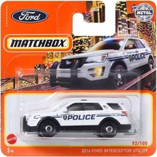 Hakay C0859 Matchbox 1:64 Tekli Arabalar 2016 Ford Interceptor Utility HFT13