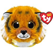 Hakay Ty Clawsby Tiger Beanie Ball 7cm - Quetschbare Beanie Baby Weiche Pluschtiere - Sammelbares Kuscheliges Stofftier
