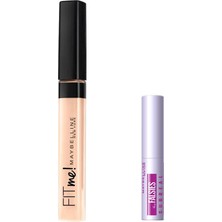 Hakay Maybelline New York Fit Me Kapatıcı 15 Fair & Mini Falsies Surreal Maskara 4.7 ml Makyaj Seti