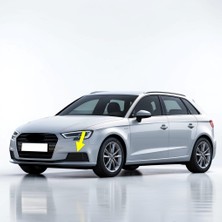Hakay Ön Tampon Sol Sissiz Kapak 8V3807681AA Audi A3 Sportback ile Uyumlu 2017-2020