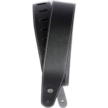 Hakay Planet Waves 25LS00-DX Deri Kemer Klasik Deri Kayış Koleksiyonu Kontrast Dikiş - Siyah Uzunluk: 1280 mm Genişlik: 64 mm