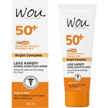 Hakay Wou Leke Karşıtı Güneş Kor. Krem 50ML