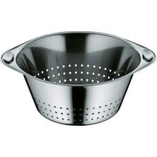 Hakay Wmf Gourmet Paslanmaz Çelik Süzgeç, 24 Cm, Geniş Delikli Makarna Süzgeci, Cromargan® Yüksek Kaliteli Paslanmaz Çelik, Bulaşık Makinesinde Yıkanabilir