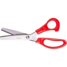 Hakay Tokıa Zig Zag Kesim Terzi Sürfile Makası 23.5 cm Plastik Saplı, 01062021SRF