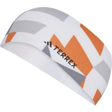 Die Grup Adidas Unisex Terrex Clımacool Grafik Kafa Bant, Beyaz/yarı Darbeli Turuncu/siyah, S