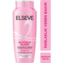 Hakay Elseve Glycolic Gloss Parlaklık Veren Bakım Şampuanı 300ML