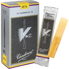 Hakay Vandoren CR1945 V12 Bb Klarnet Yaprakları (Kalınlık 4,5), 10 Adet