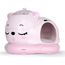 Hakay Woohuloo Pro Otomatik Kedi Tuvaleti Pink
