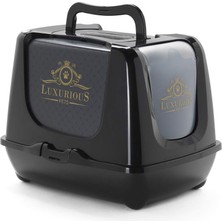 Hakay Moderna Luxurious Kapalı Kedi Tuvaleti - 50CM