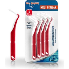 Hakay One Drop Only - 8'li Blister Diş Fırçası 0,5 mm (Beden S) / Ara Diş Temizliği Için Interdental Fırça/diş Fırçaları Sayesinde Daha Iyi Ağız Hijyeni